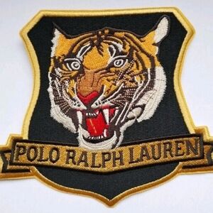 Polo Ralph Lauren Tiger Embroidered Sewn Patch